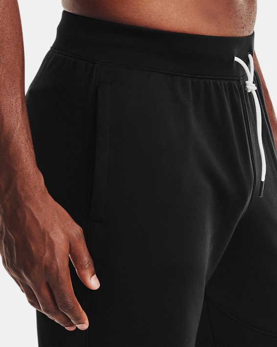 Pantalon de jogging UA Baseline pour homme, Black, pdpMainDesktop image number 3